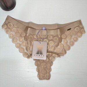 Fenty Beauty Women's Lace Panties - Tan